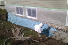 Spray Foam Insulation Outside (2)